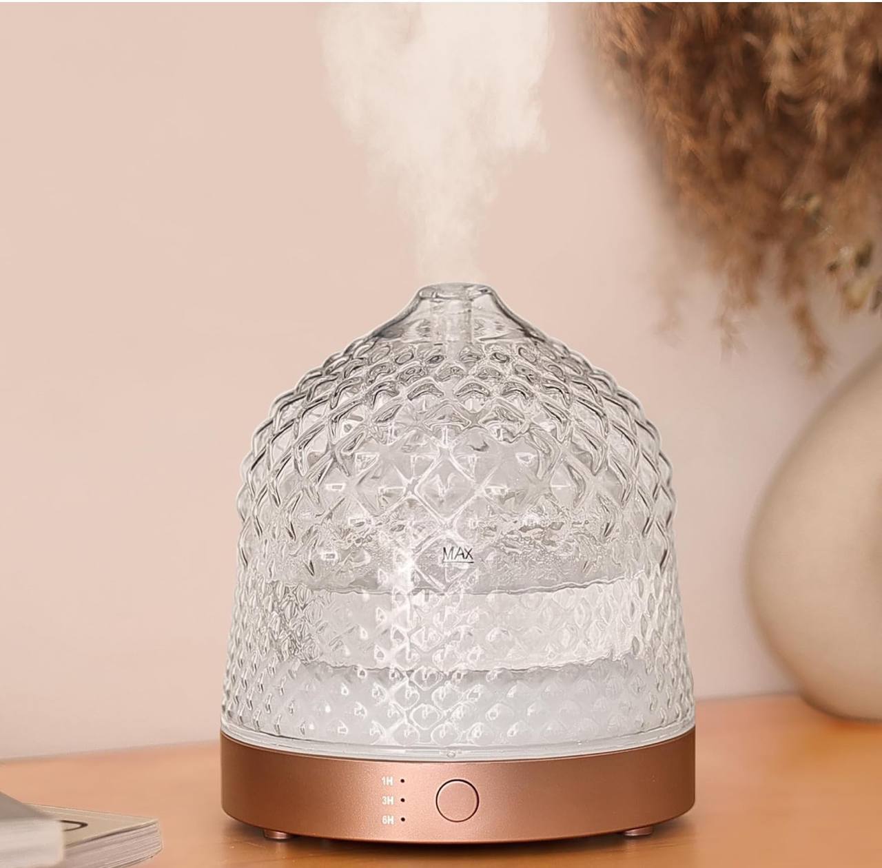 Glass Reservoir Essential Oil Diffuser